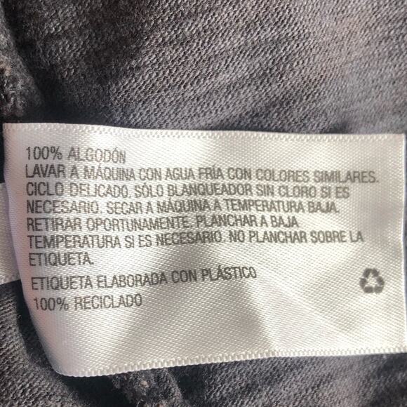 Universal Thread Distressed Grey Ruffle Cap Sleeve Shirt Dress Regular Size XS - Picture 7 of 8